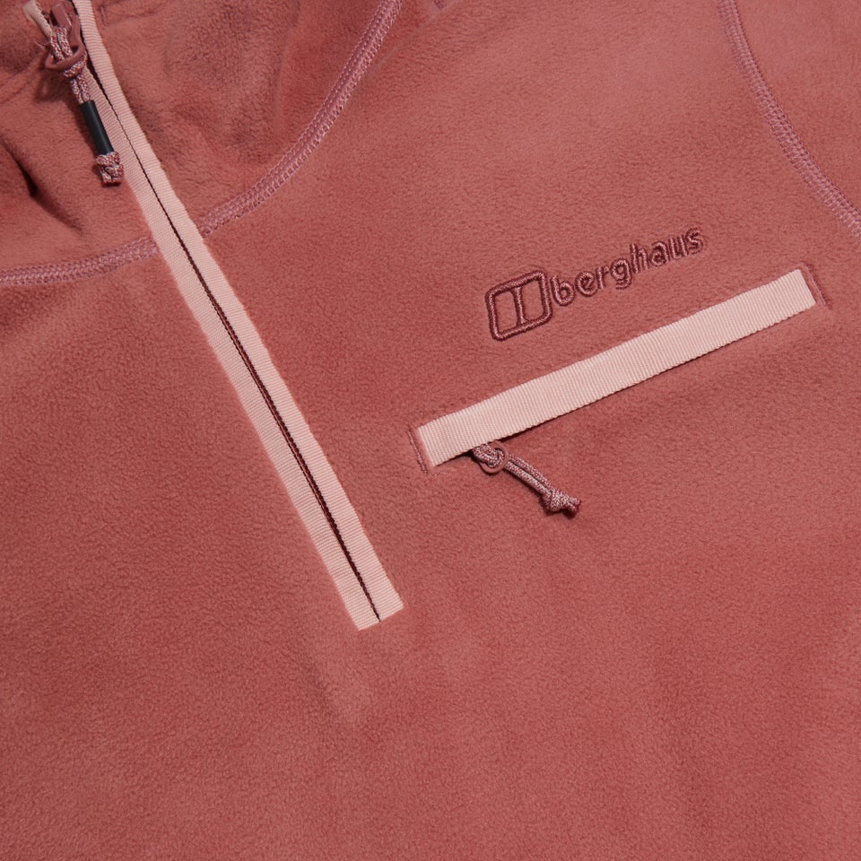 Women's Prism 2.0 Micro Half Zip Polartec Fleece Pink
