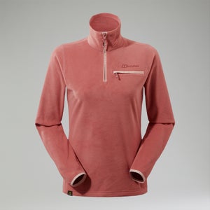 Women's Prism 2.0 Micro Half Zip Polartec Fleece Pink