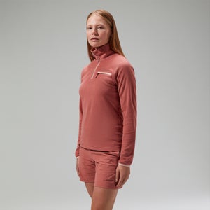 Women's Prism 2.0 Micro Half Zip Polartec Fleece Pink