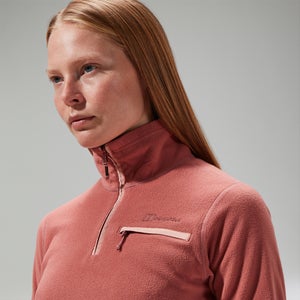 Women's Prism 2.0 Micro Half Zip Polartec Fleece Pink