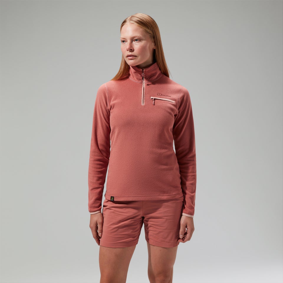 Prism 2.0 Micro Half Zip Fleece für Damen Pink