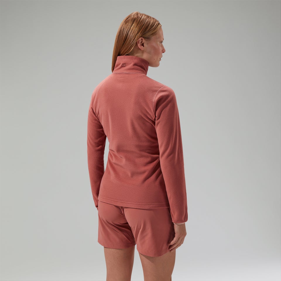 Women's Prism 2.0 Micro Half Zip Polartec Fleece Pink