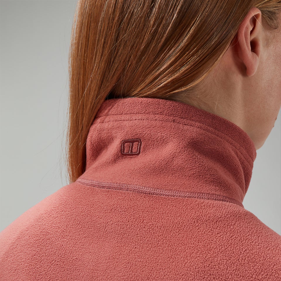 Women's Prism 2.0 Micro Half Zip Polartec Fleece Pink