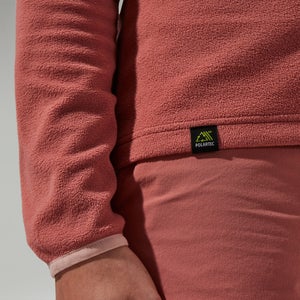 Women's Prism 2.0 Micro Half Zip Polartec Fleece Pink