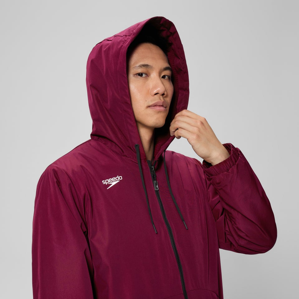 Unisex Speedo Team Parka Maroon