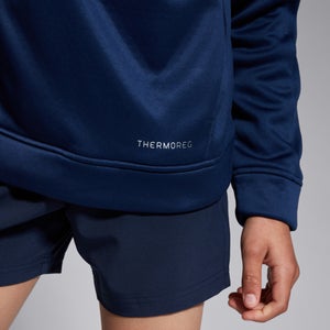CANTERBURY 1/2 ZIP THERMOREG FLEECE K JU BLUE