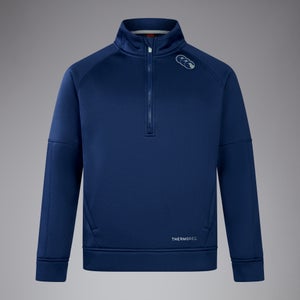 CANTERBURY 1/2 ZIP THERMOREG FLEECE K JU BLUE
