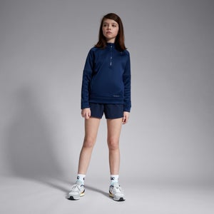 CANTERBURY 1/2 ZIP THERMOREG FLEECE K JU BLUE