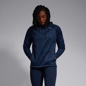 WOMENS OH ZIP TRAINING HOODY BLUE - 14