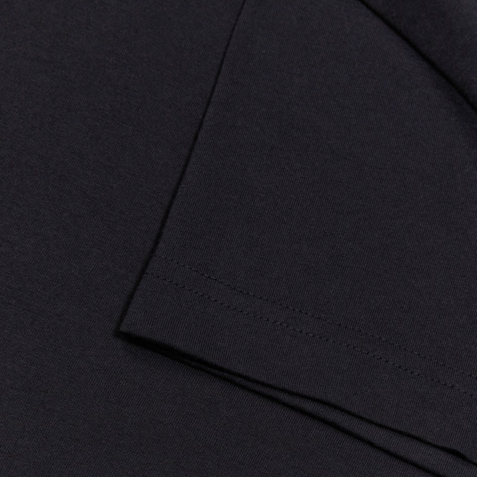 CANTERBURY SMALL LOGO COTTON TEE W AF BLACK