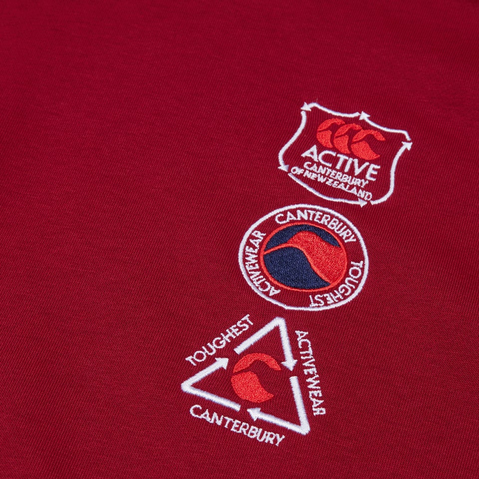 Adult Unisex Oversize Hoody Red