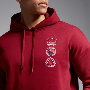 Adult Unisex Oversize Hoody Red