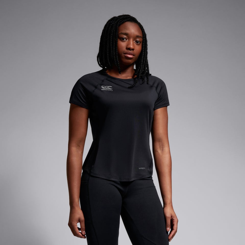 CANTERBURY SUPERLIGHT SS TEE W AF BLACK