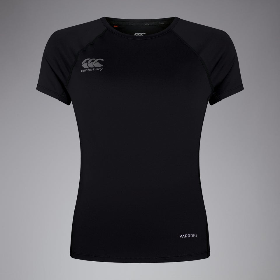 CANTERBURY SUPERLIGHT SS TEE W AF BLACK