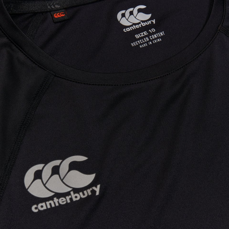 CANTERBURY SUPERLIGHT SS TEE W AF BLACK