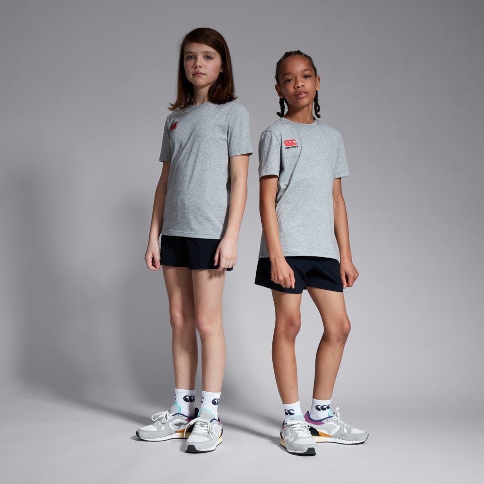 Junior Unisex Woven Short Black