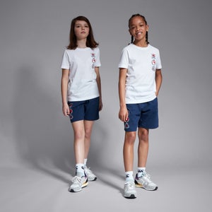 CANTERBURY COTTON SHORT K JU BLUE