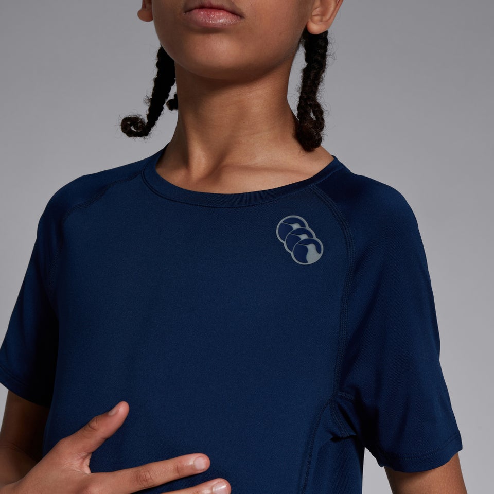 CANTERBURY SUPERLIGHT SS TEE K JU BLUE