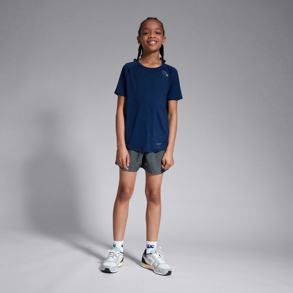 Junior Unisex Superlight Short Sleeve Tee Blue