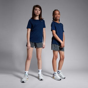 JUNIOR UNISEX SUPERLIGHT SHORT SLEEVE TEE BLUE - AGE 8