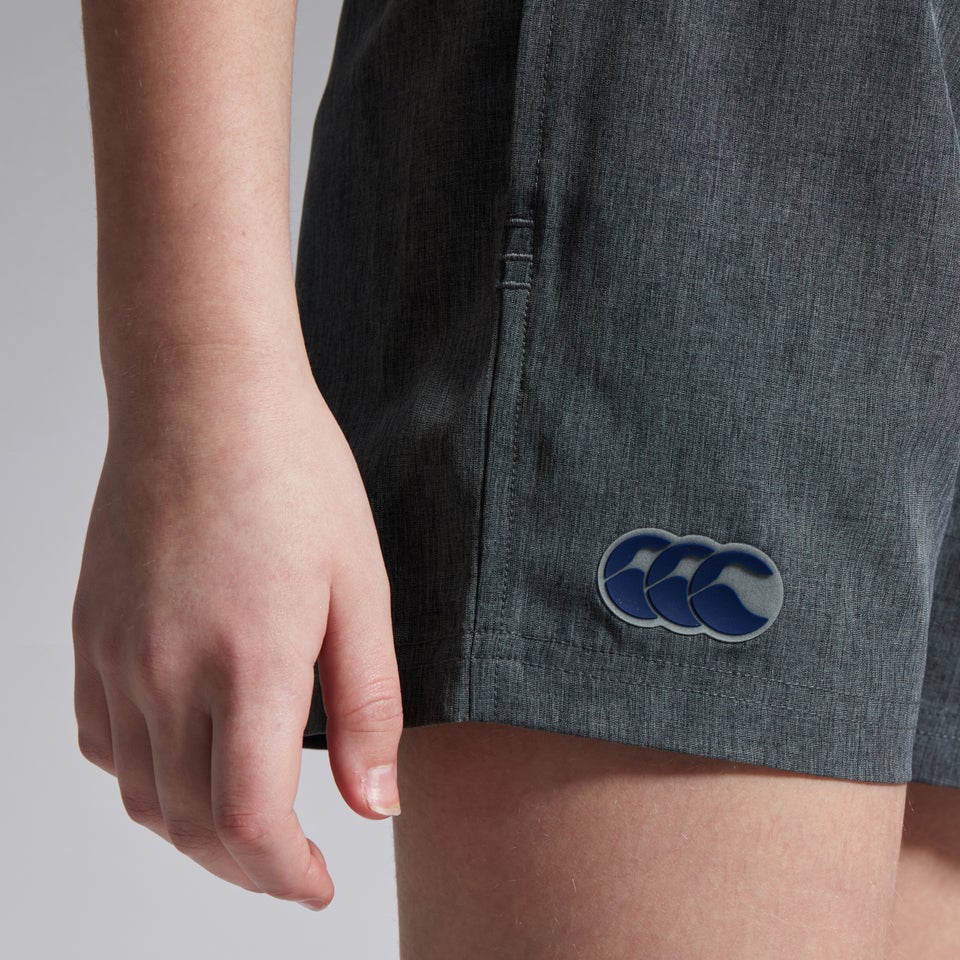 Junior Unisex Woven Short Grey