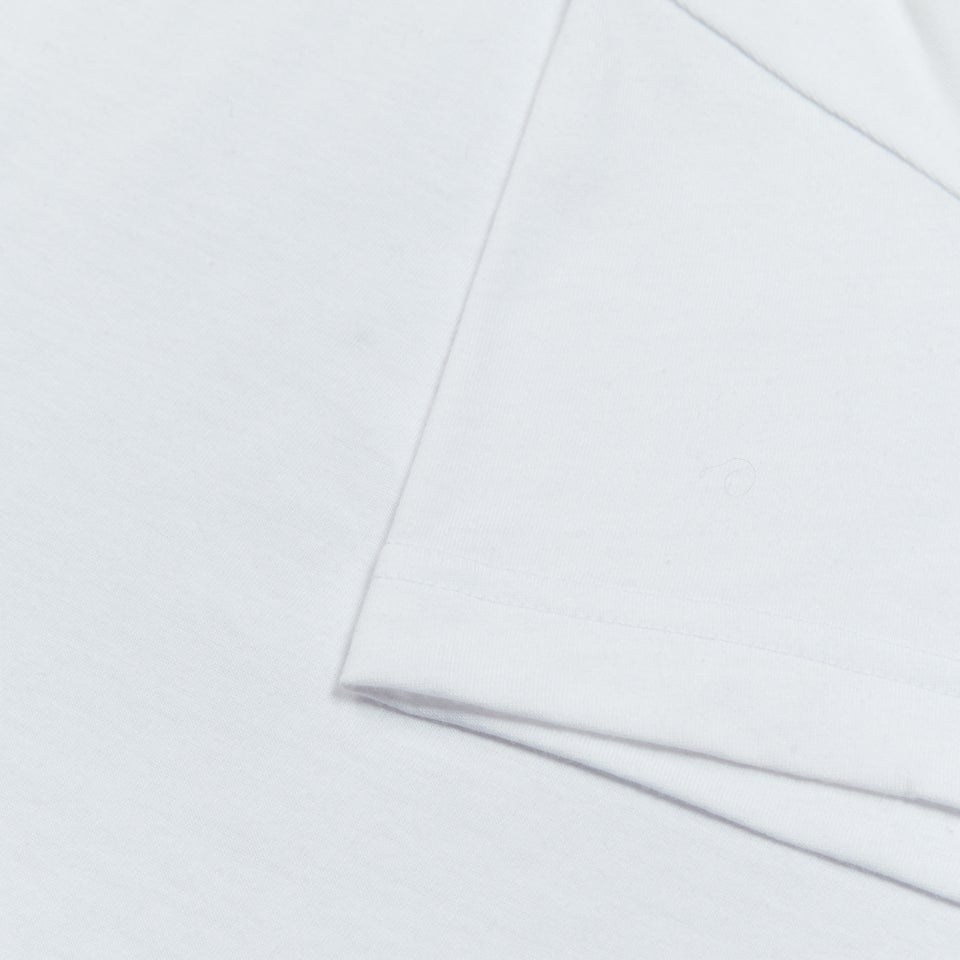 CANTERBURY SMALL LOGO COTTON TEE W AF WHITE