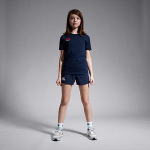 Junior Unisex Woven Short Navy