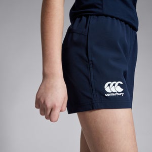 Junior Unisex Woven Short Navy