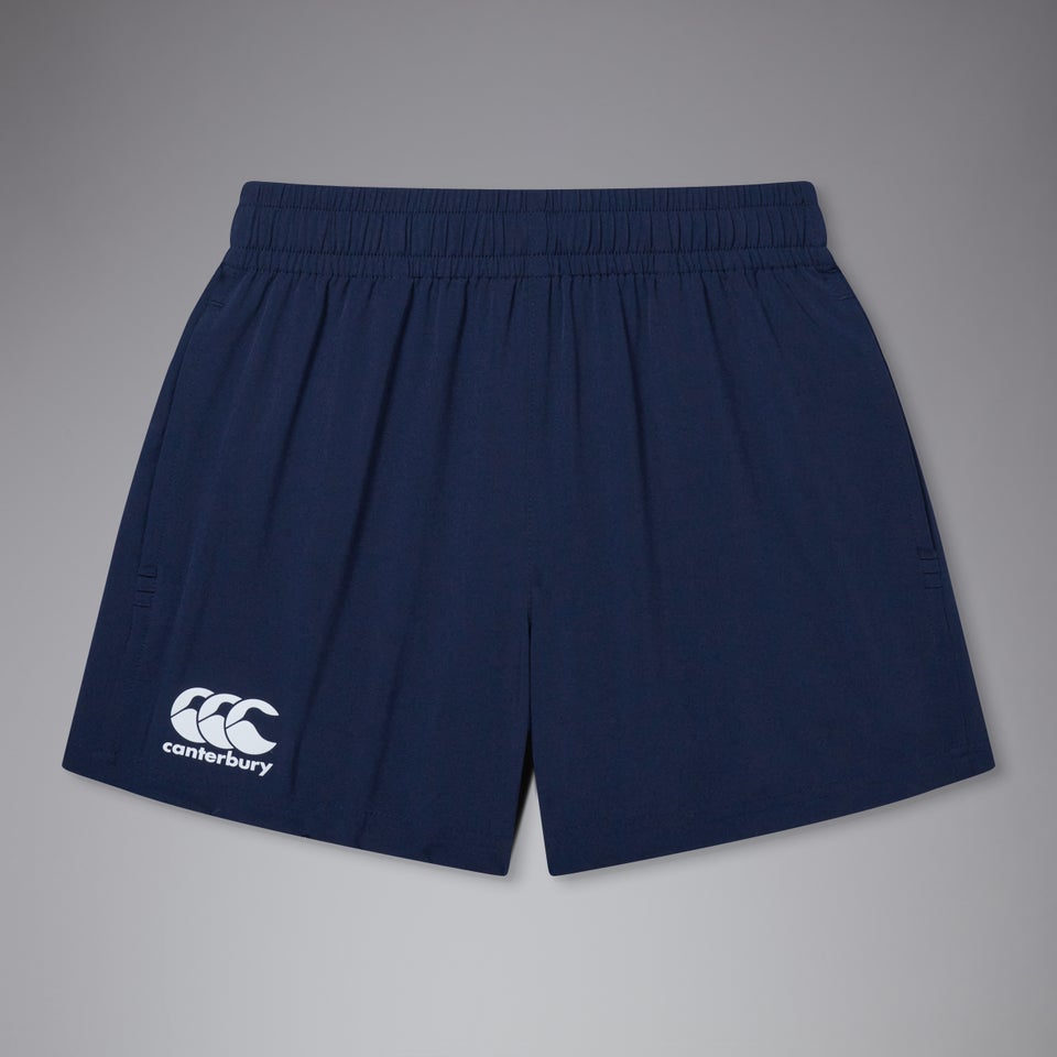 Junior Unisex Woven Short Navy