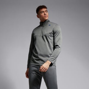 CANTERBURY QUARTER ZIP FLEECE AM GREY