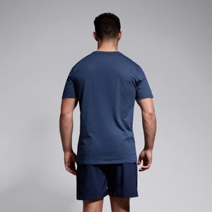 CANTERBURY COTTON/POLY SS TRAINING TEE AM BLUE