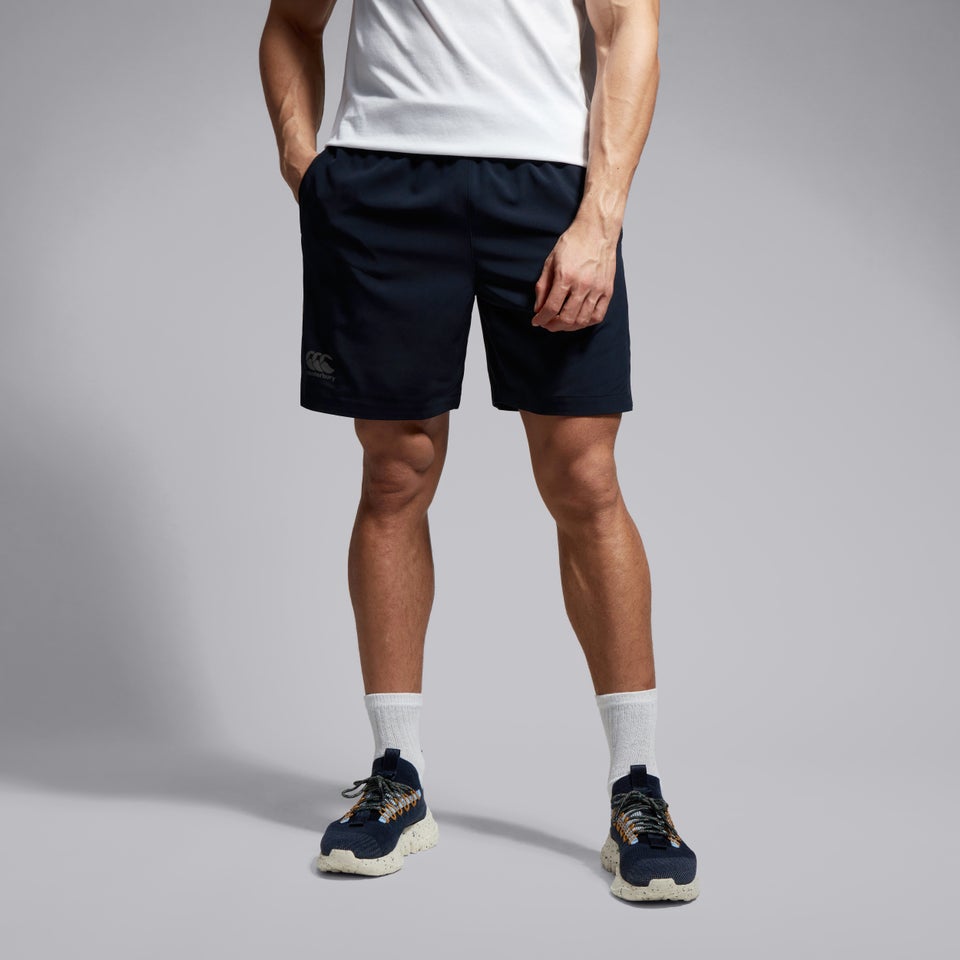 Mens 7 Inch Woven Short Black