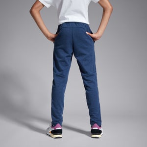 Junior Unisex Printed Panel Pant Blue