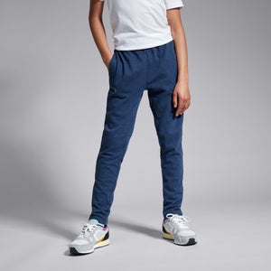 Junior Unisex Printed Panel Pant Blue
