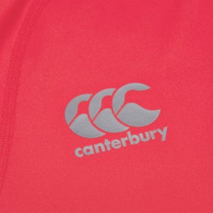 CANTERBURY SMALL LOGO SUPERLIGHT TEE AM RED