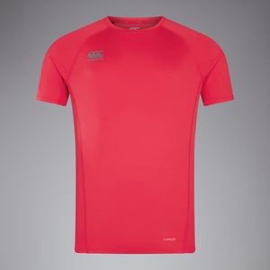 Mens Small Logo Superlight Tee Red