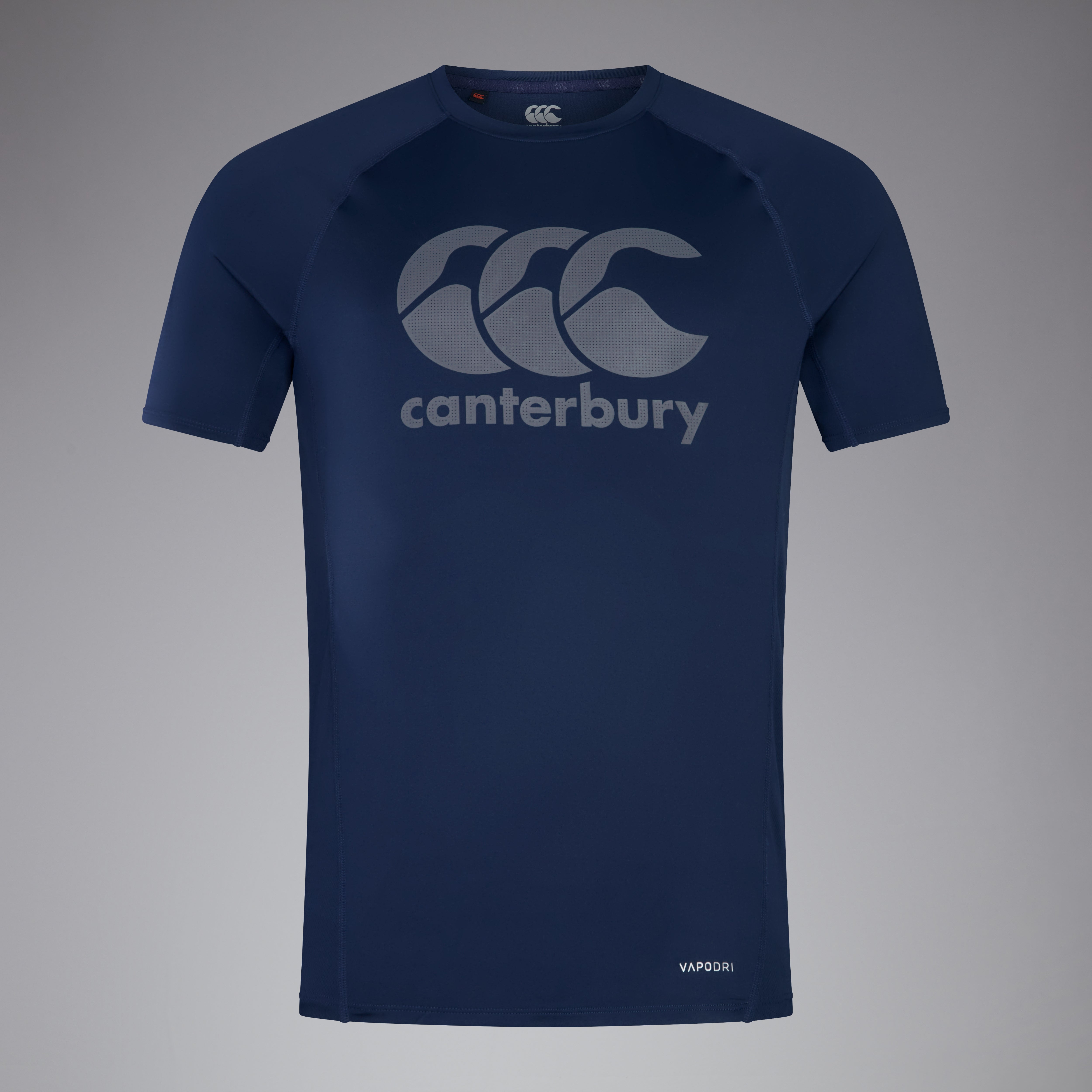 Mens Large Logo Superlight Tee Navy | Canterbury