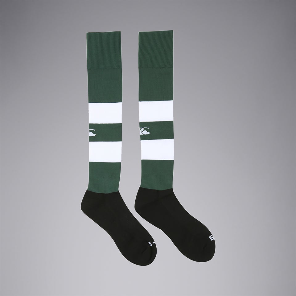 Unisex Club Hooped Sock Forest