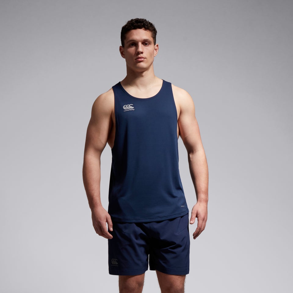 CANTERBURY SUPERLIGHT SINGLET AM NAVY