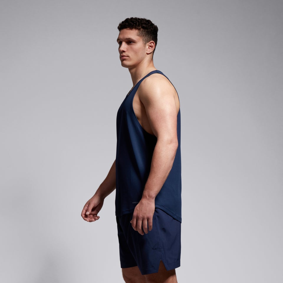 CANTERBURY SUPERLIGHT SINGLET AM NAVY