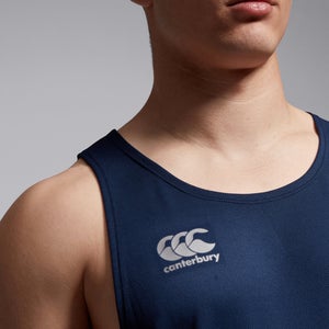 Mens Superlight Singlet Navy