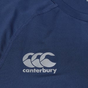 CANTERBURY SMALL LOGO SUPERLIGHT TEE AM NAVY