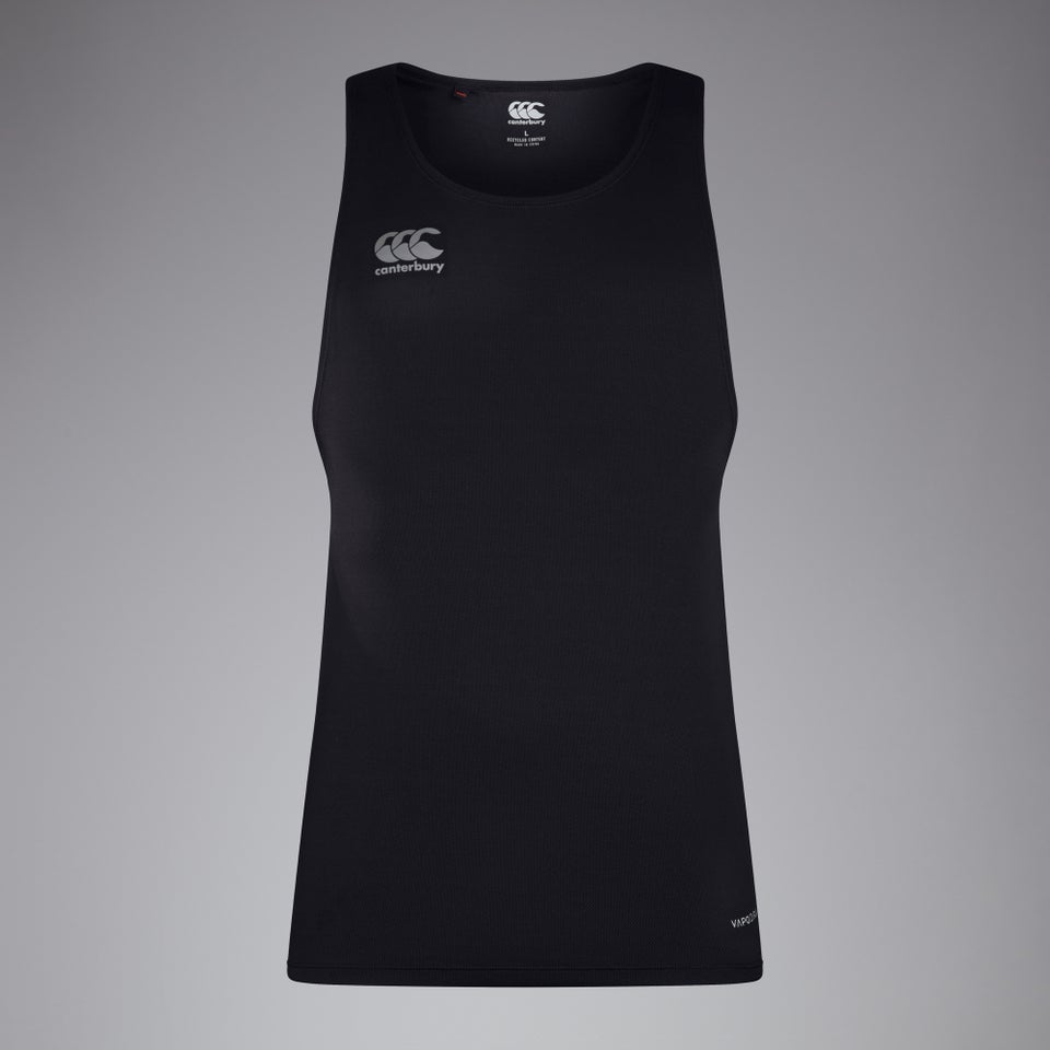 CANTERBURY SUPERLIGHT SINGLET AM BLACK