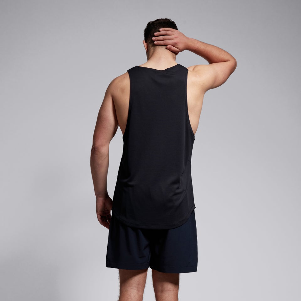 CANTERBURY SUPERLIGHT SINGLET AM BLACK