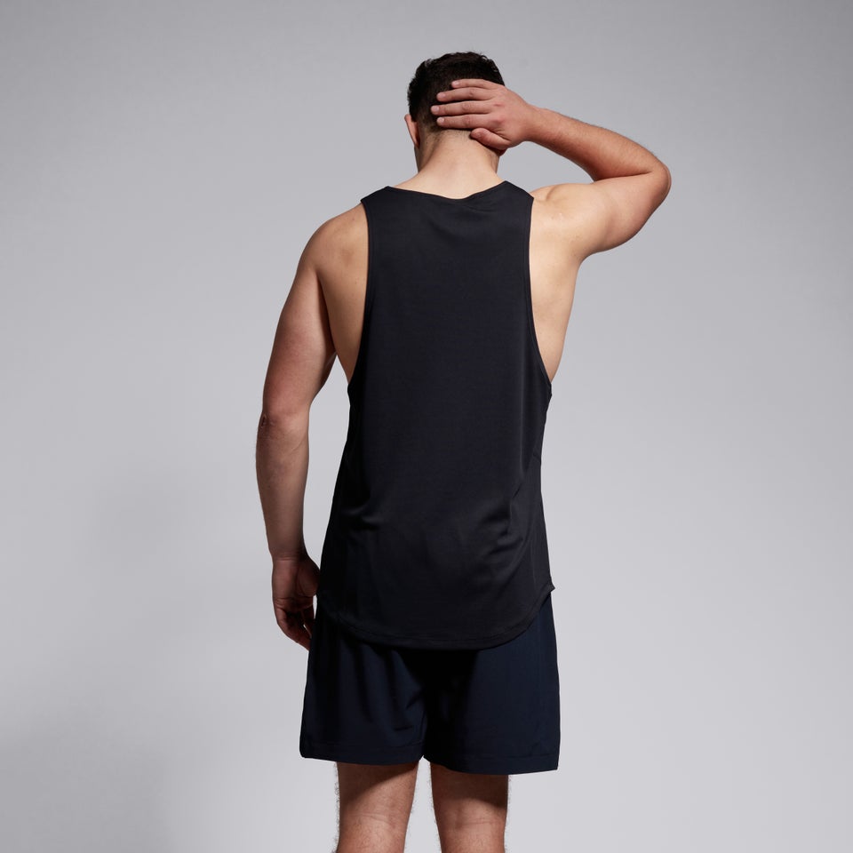 Mens Superlight Singlet Black