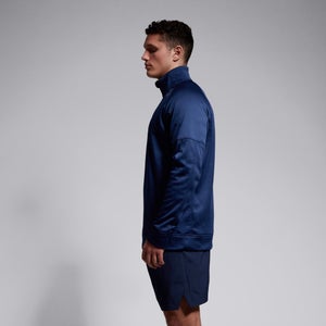 Mens 1/2 Zip Thermoreg Fleece Blue