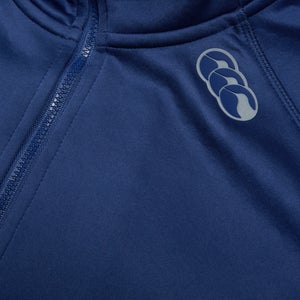 Mens 1/2 Zip Thermoreg Fleece Blue