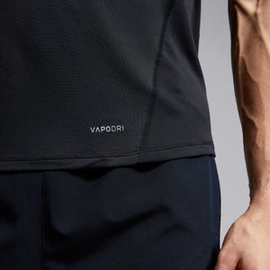 Mens Large Logo Superlight Tee Black