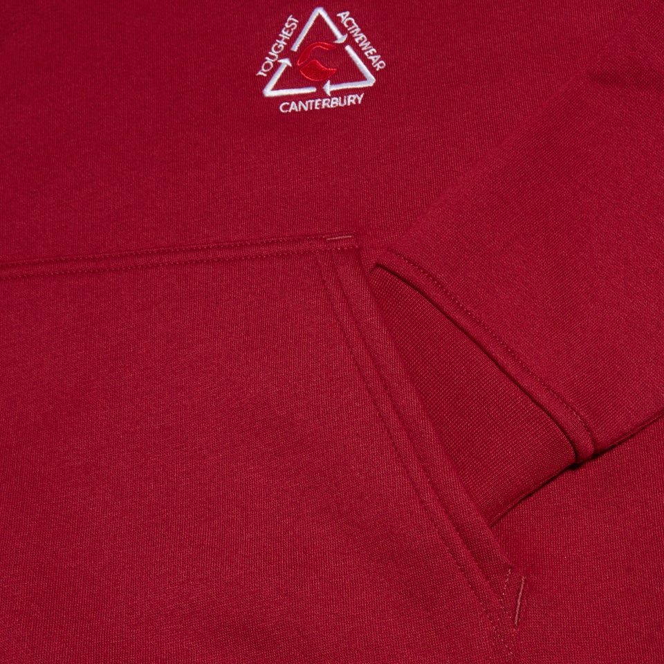 CANTERBURY OH HOODY K JU RED