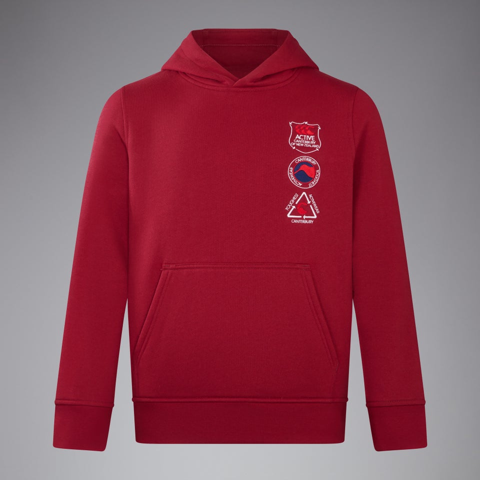 CANTERBURY OH HOODY K JU RED